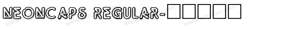 NeonCaps Regular字体转换